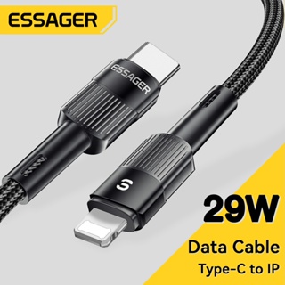 Essager XC USB C / Type C to ios L สายเคเบิลข้อมูล สําหรับ iP7-14 ชาร์จเร็ว