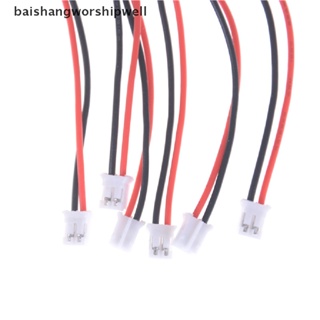 BATH 10Pcs Mini Micro PH 2.0mm JST 2-Pin Male Connector Plug Wires Cables 200mm Martijn
