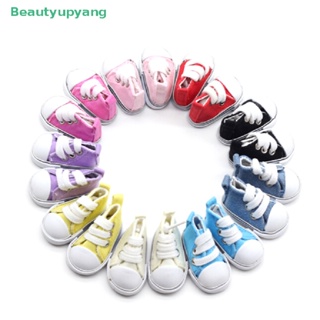 [Beautyupyang] รองเท้าผ้าใบ ผ้ายีน 5 ซม. สําหรับตุ๊กตารัสเซีย 1/6 Bjd 5 ซม.