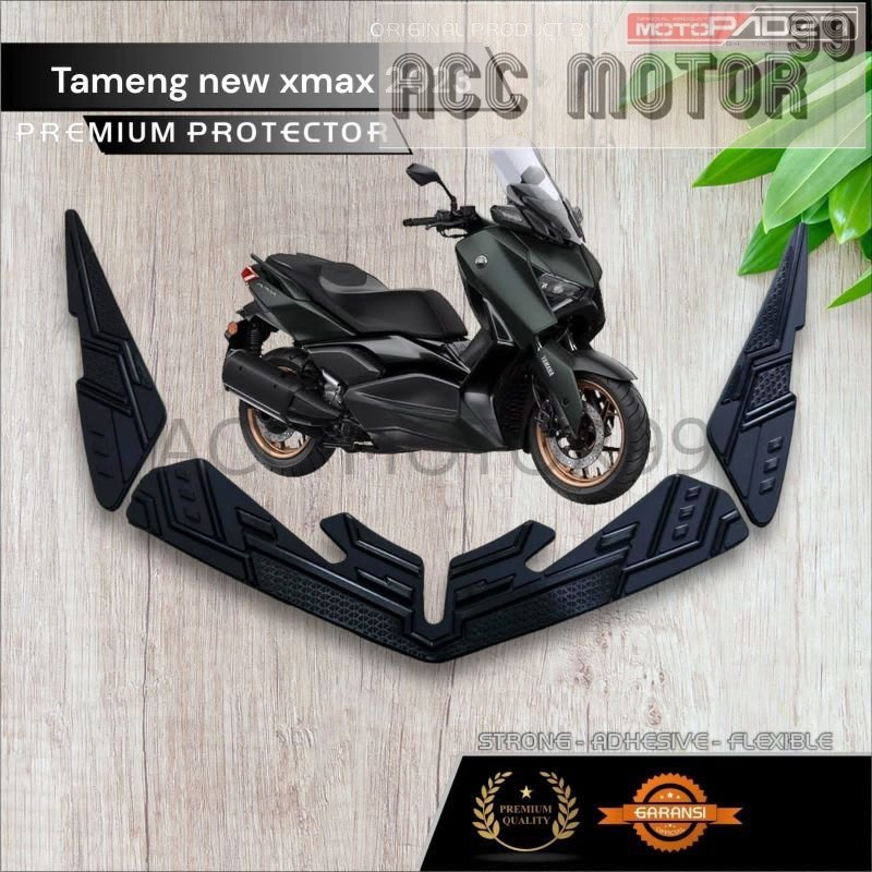 yamaha-xmax-2023-สติกเกอร์ยาง-ป้องกันด้านหน้า