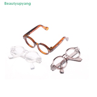 [Beautyupyang] แว่นตาพลาสติก ขนาดเล็ก 4.5 ซม. อุปกรณ์เสริม สําหรับตุ๊กตา 1/6 1/8 1/12 Bjd