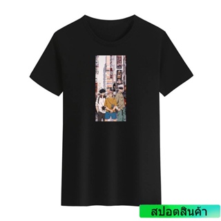 เสื้อยืดแขนสั้นเสื้อยืดแขนสั้น คอกลม พิมพ์ลาย Jason Jujutsu Kaisen Itadori Gojo พลัสไซซ์ แฟชั่นสําหรับผู้ชาย และผู้หญิงS