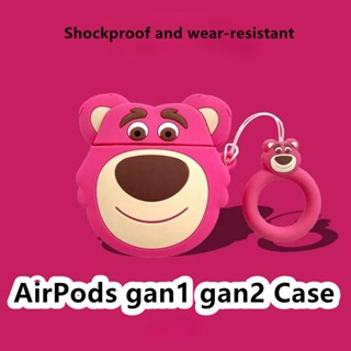 【ส่วนลด】เคสหูฟัง แบบนิ่ม ลายการ์ตูนน่ารัก สําหรับ AirPods gen1 gen2