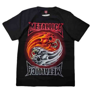 [S-5XL]เสื้อวงร็อค Metallica