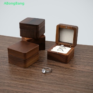 Abongbang กล่องจัดแสดงเครื่องประดับ แหวนหมั้น งานแต่งงาน