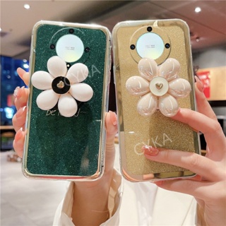 ใหม่ เคสโทรศัพท์มือถือแบบแข็ง ลายกลีบดอกไม้ หลากสี พร้อมที่ตั้งวาง สําหรับ HONOR X9a 5G X8A 4G X7A X5 X8A 4G HonorX9A 2023