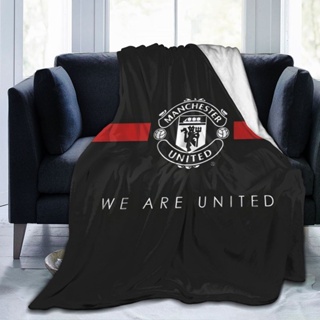 【พร้อมส่ง】ผ้าห่ม ผ้าสักหลาด แบบนิ่ม ลาย Manchesters United ให้ความอบอุ่น สําหรับโซฟา ห้องนอน ห้องนั่งเล่น เหมาะกับเด็ก และผู้ใหญ่