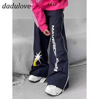 DaDulove💕 New American Style Hip Hop Casual Pants Womens High Waist Loose Jogging Pants Plus Size Trousers