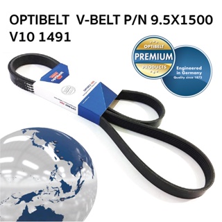 OPTIBELT  V-BELT P/N 9.5X1500 V10 1491