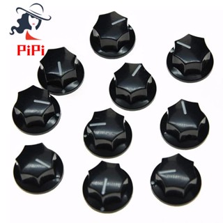 10Pcs Guitar Knobs Amplifier Amp Knob Bass Tone Volume Knobs for Guitarra Brass