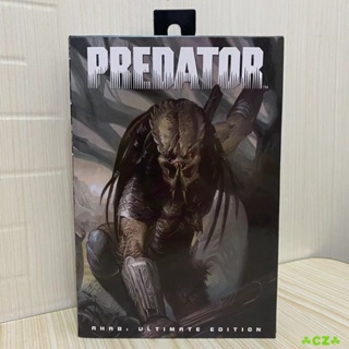 ☘️Cz☘️ฟิกเกอร์ NECA 51569 Predator Ahab Iron Blood Warrior 7 นิ้ว