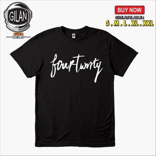 Classic Cotton Distro Band 4.20 Fourtwnty Music s s Combed 30s Music s - Gilan Mens T-Shirts SF23WE71149_01