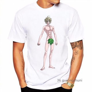 Premium Cotton T-Shirt Diskcod Ix New Casual Short Sleeve Cartoon Print Anime Record Of Ragnarok Sexy For Men_03