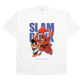 [S-5XL] เสื้อยืด พิมพ์ลายการ์ตูน Slam Dunk V1