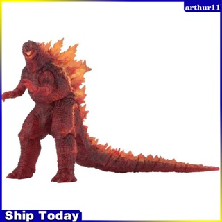 Arthur ตุ๊กตาฟิกเกอร์ตัวละคร Burning Godzilla Nuclear Godzilla ขนาด 18 ซม. สําหรับแฟนคลับ ของขวัญ