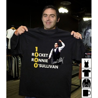 เสื้อเชิ้ตผ้าใบหนังสือจรวด Ronnie O  Sullivan Xs - 4 Xl 1000