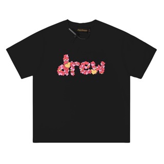 เสื้อยืดแขนสั้น พิมพ์ลายตัวอักษร Dre/w House แฟชั่นฤดูร้อน สําหรับผู้ชาย และผู้หญิง 2023