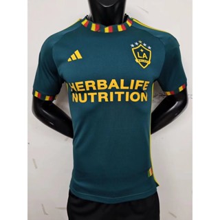 [Player Version] 2324 เสื้อยืดแขนสั้น พิมพ์ลายฟุตบอล Los Angeles Galaxy คุณภาพสูง