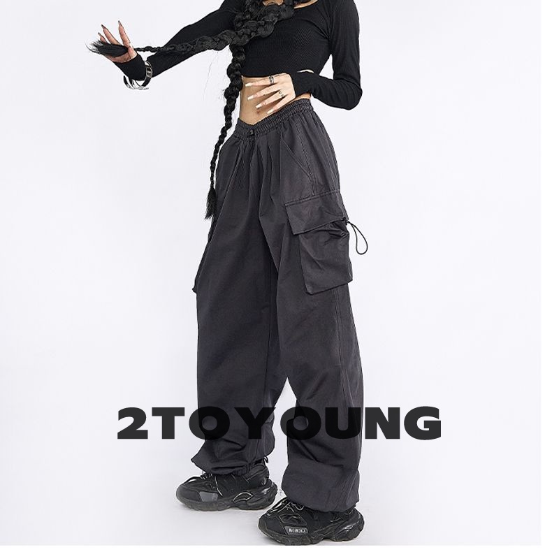 2toyung-กางเกงขายาวผู้หญิง-กางเกงขายาว-ผ้า-ที่สะดวกสบาย-pants-ma2103