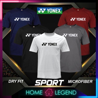 ‎️‍ HARGA BORONG‎️‍  YONEX Microfiber T Shirt Tshirt Tee Sportswear Round Neck Sports Quick Dry Baju Unisex Men Wom_03