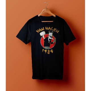 Van Halen 1984 Tour Hammer Guy NWT sz XS-3XL High quality casual and comfortable round collar_03
