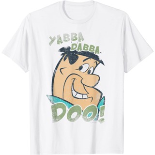 HOT ITEM!!Family Tee Couple Tee Adult T-Shirt The Flintstones Vintage Yabba T-Shirt - Mens T-Shirts