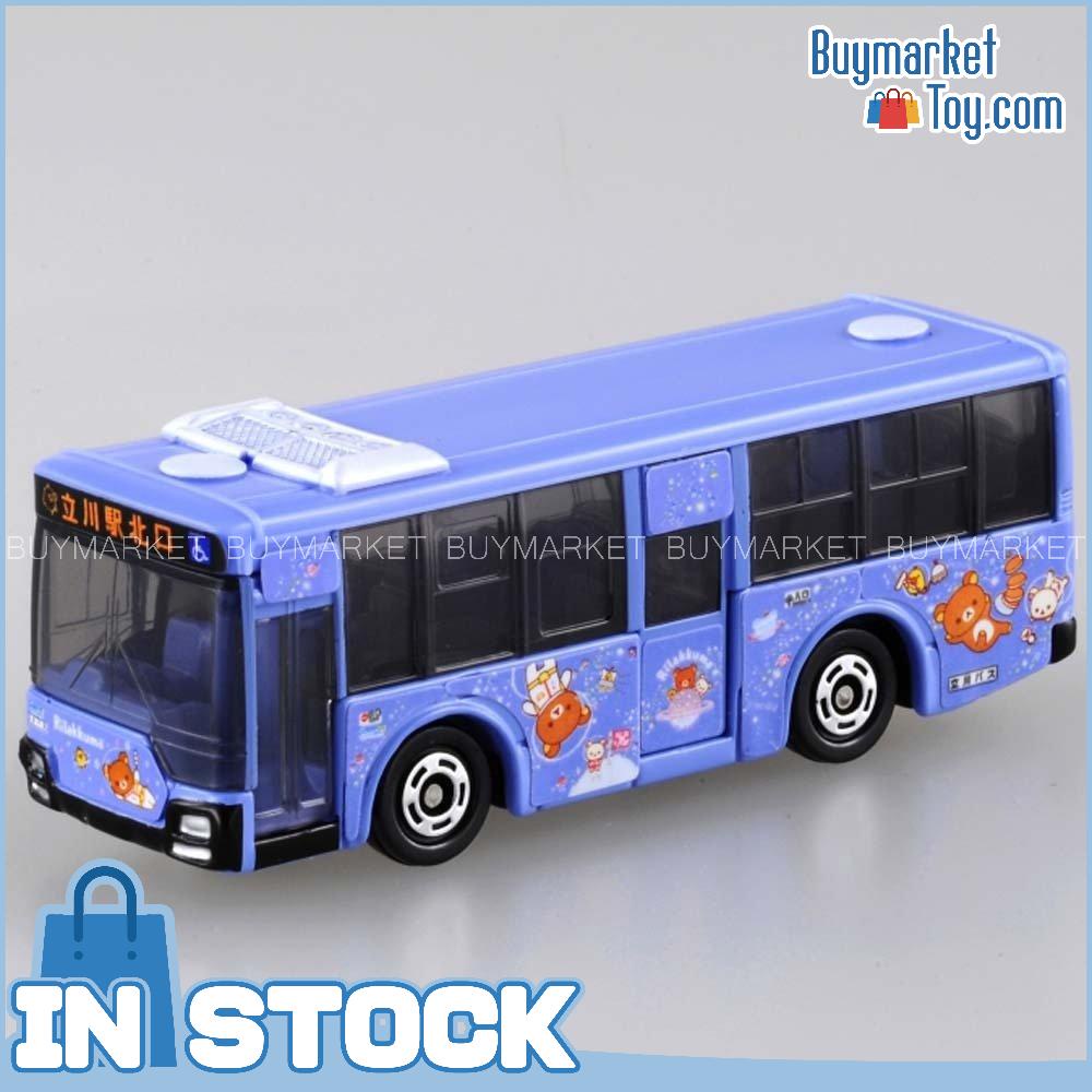 ของแท้-takara-tomy-tomica-no-8-มิตซูบิชิ-fuso-tachikawa-รถบัส-rilakkuma-1-138-diecast