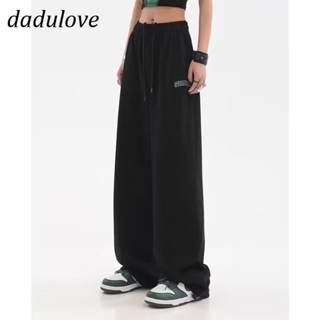 DaDulove💕 2023 New American Street WOMENS Casual Pants Small Crowd High-waisted Loose Pants Jogging Pants