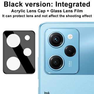 ฟิล์มกระจกนิรภัยกันรอยหน้าจอ เลนส์กล้อง ของแท้ สําหรับ iMak Black Border Poco X5 Pro X5 5G HD