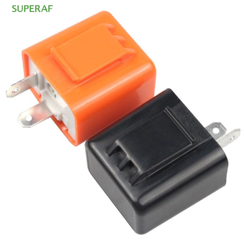 superaf-รีเลย์สัญญาณไฟเลี้ยว-led-12v-2-pin-ปรับได้