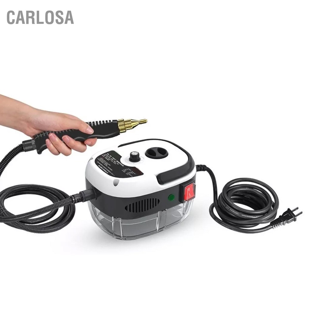 carlosa-เครื่องทำความสะอาดไอน้ำแบบใช้มือถือ-2500w-3bar-แรงดันสูงอุณหภูมิสูงเครื่องทำความร้อนไอน้ำร้อนเร็ว