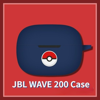 【Case Home】เคสหูฟัง แบบนิ่ม ลายการ์ตูน สีพื้น สําหรับ JBL WAVE 200