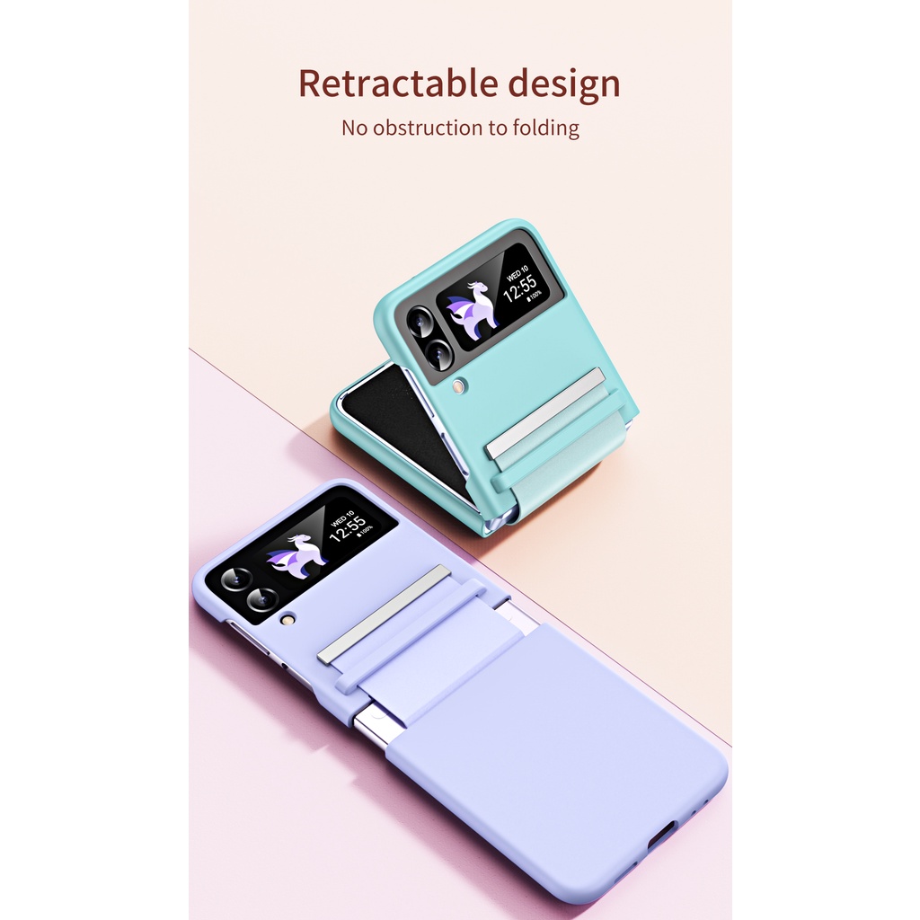 เคสป้องกัน-แบบพับเก็บได้-สําหรับ-samsung-galaxy-z-flip4