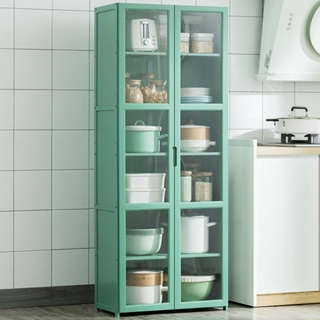 ชั้นวางของ ตู้เก็บของในครัว ตู้เก็บของหลายชั้น สไตล์ยุโรป ตู้เก็บของในครัว อเนกประสงค์ ที่เรียบง่าย ชั้นวางของ