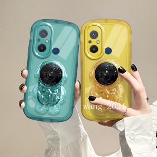 Ready Stock New Phone Case เคส Redmi 12C Xiaomi 12 Lite 5G New Color Transparent Astronaut Invisible Phone Holder Casing Redmi 12C Lens Protection Soft Case เคสโทรศัพท