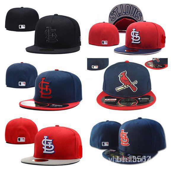 ฝาปิดแบบปิด-ml-b-st-louis-cardinals-st-louis-หมวกเบสบอล-wimu-ปรับได้-ไม่ปรับได้