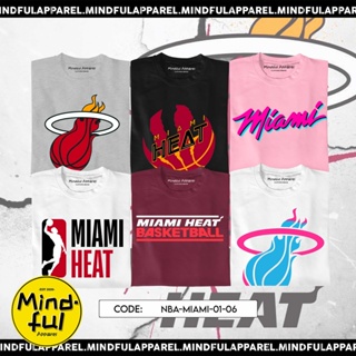 NBA - M/I/A/M/I HEAT GRAPHIC TEES | MINDFUL APPAREL T-SHIRT_02