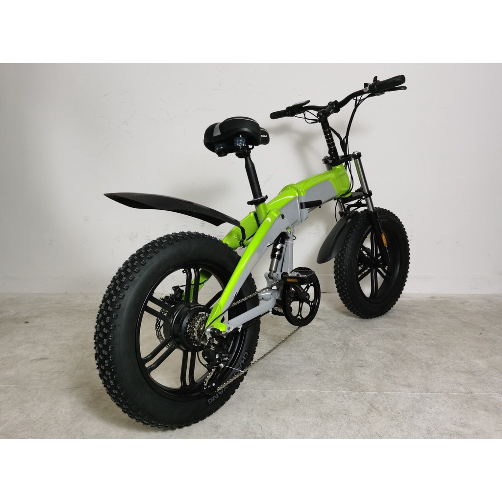 electric-bike-จักรยานไฟฟ้า-จักรยานมอเตอร์-มอเตอร์-350w-แบตเตอรี่ลิเธียม-48v10-4a-เกียร์-7speed