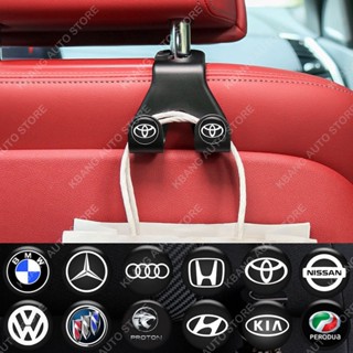ตะขอแขวนกระเป๋าถือ แบบเรืองแสง 2 ตะขอ สําหรับ Toyota Honda NISSAN
