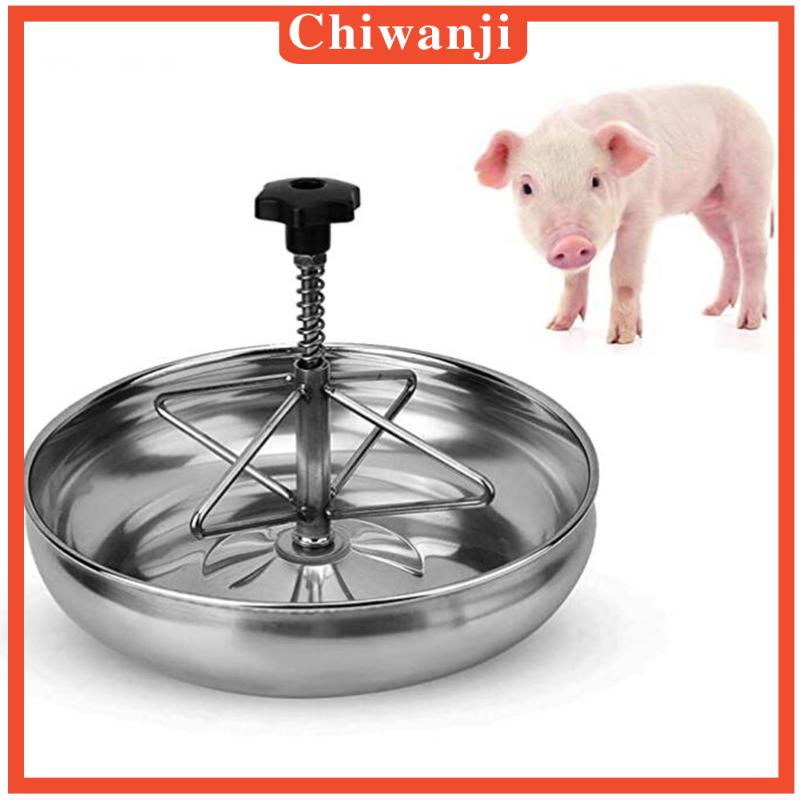 chiwanji-เสาโลหะสเตนเลส-อุปกรณ์เสริม-สําหรับให้อาหารลูกหมู