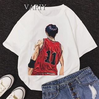 S-5XL Anime T-Shirt Graphic Women Harajuku Tops Susuwan Trais SLAM DUNK Tshirt 2022 New Summer Fashion Japanese_08