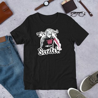 [S-5XL]เสื้อยืด ลาย Tis But A Scratch Monty Python สําหรับผู้ชาย