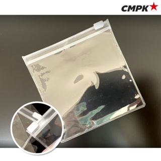 [CMPK] ถุงซิปสไลด์ ซิปรูด PVC เนื้อใส ไม่ฟ้า ใส่เครื่องประดับ Jewelry บราปีกนก ซิลิโคนปิดจุก
