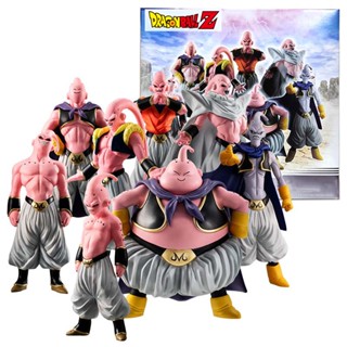 Ready Stock 8PCS Manga Dragon Ball Z Anime Figures Majin Buu Full form Gashapon Pvc Action Figure Toy