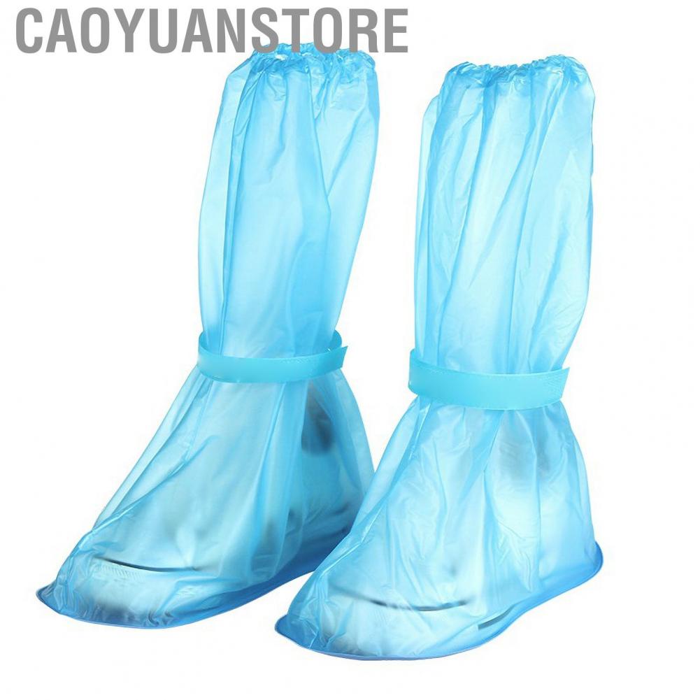 caoyuanstore-outdoor-rain-shoe-cover-pvc-non-slip-waterproof-thickened-protector