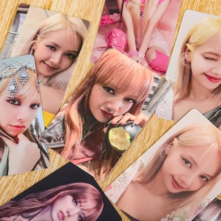 11 ชิ้น / เซต Black-Pink VENOM อัลบั้มรูป โฟโต้การ์ด ROSE JISOO JENNIE LISA โลโม่การ์ด โปสการ์ด Kpop สีดํา สีชมพู YM