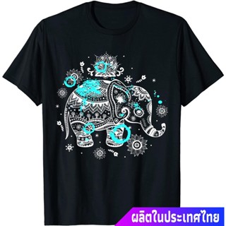 ช้างไทย มีคุณธรรมสูง เป็นมงคล ให้เกียรติ ศักดิ์สิทธิ์  Elephant Gift Thailand Art Good Luck Thai Vintage Graphic T-Shirt