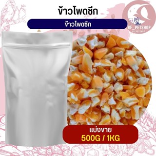 ข้าวโพดซีก corn flakes อาหารนก กระต่าย หนู กระต่าย กระรอก ชูก้า และสัตว์ฟันแทะ สินค้าสดใหม่ทุกชิ้น (แบ่งขาย 500G / 1KG)