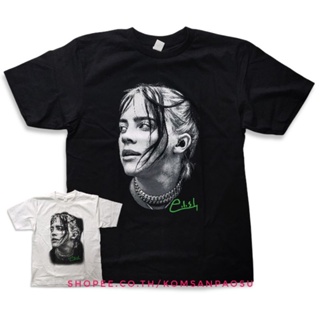 [S-5XL]เสื้อยืด billie eilish raptee