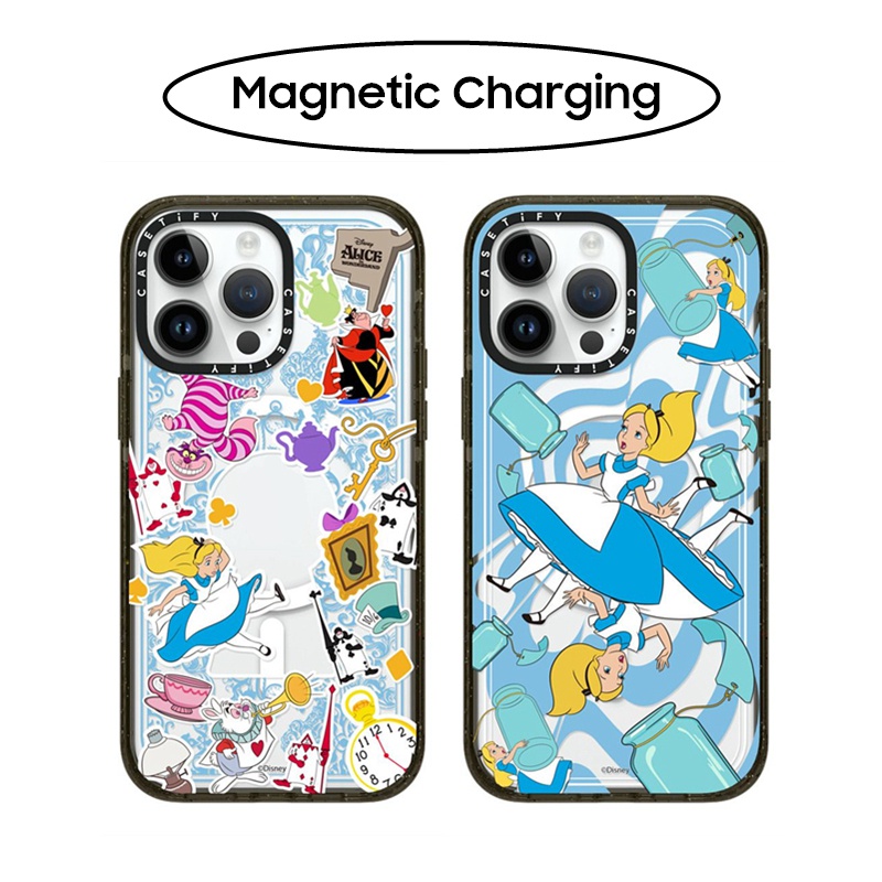 casetify-เคสพลาสติก-pc-ลาย-alice-in-wonderland-ของแท้-สําหรับ-iphone-11-12-13-14-pro-max